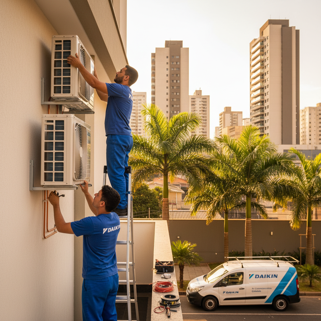 Como Instalar Ar Condicionado Daikin em Goiânia | Ribas