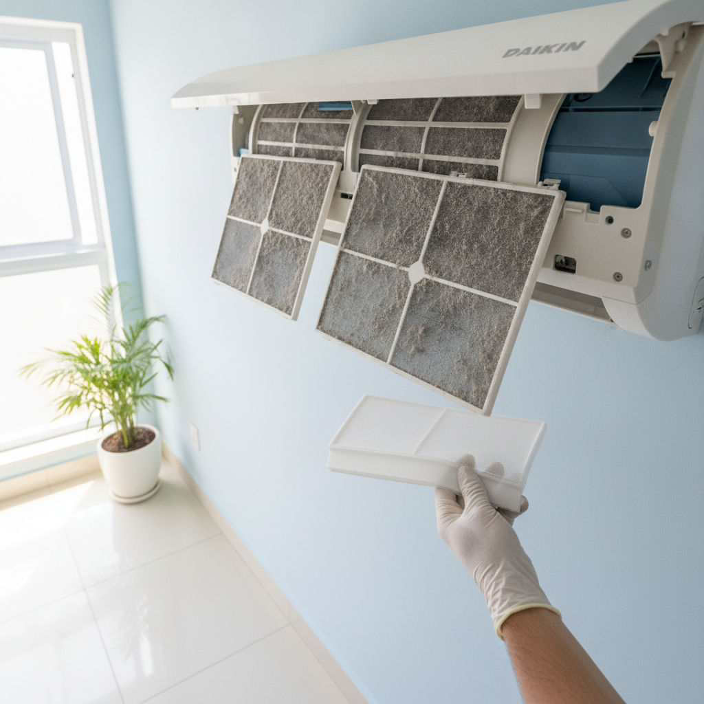 Como Limpar Filtro Ar Condicionado Daikin em Goiânia