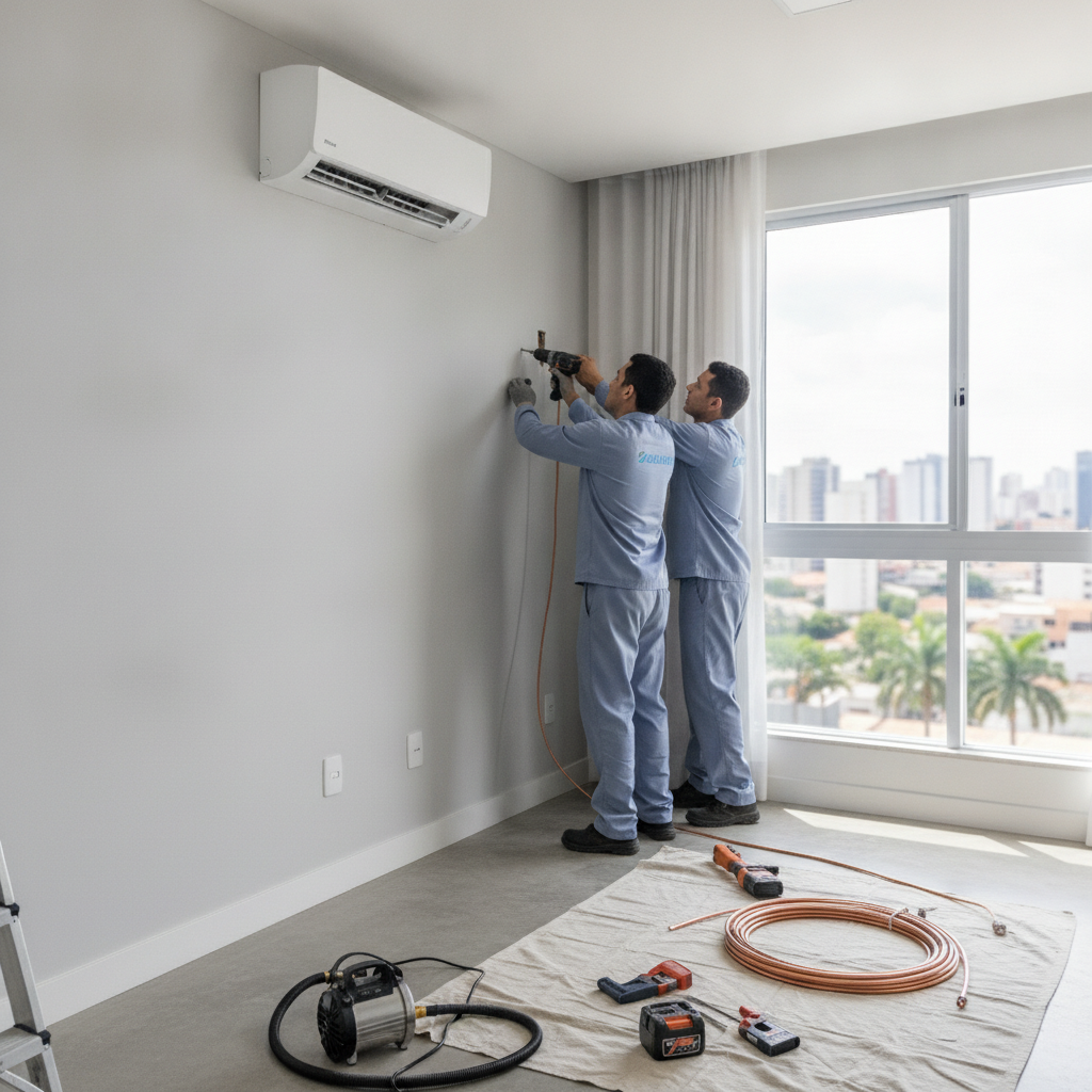 Instalação Ar-Condicionado Daikin em Goiânia: Quanto Tempo Leva?