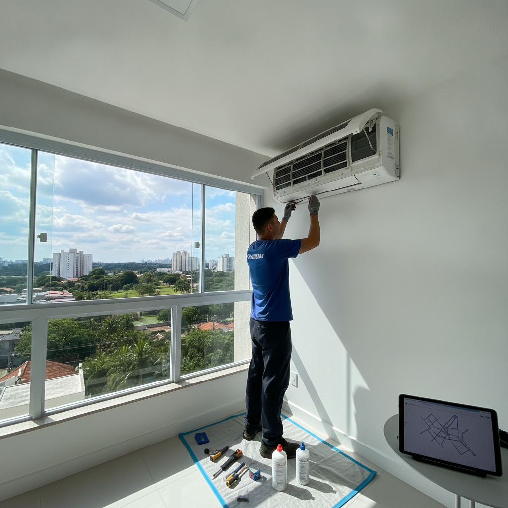 Manutenção Preventiva Ar Condicionado Daikin em Goiânia