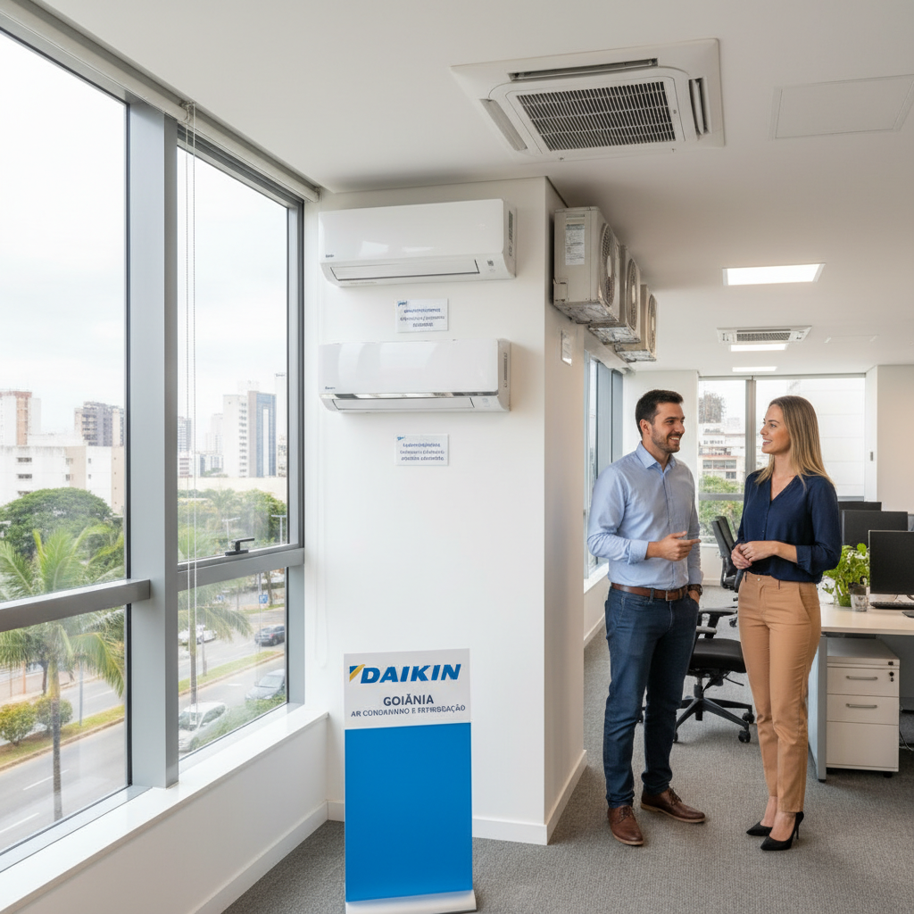 Melhor Ar Condicionado Daikin para Escritório Goiânia