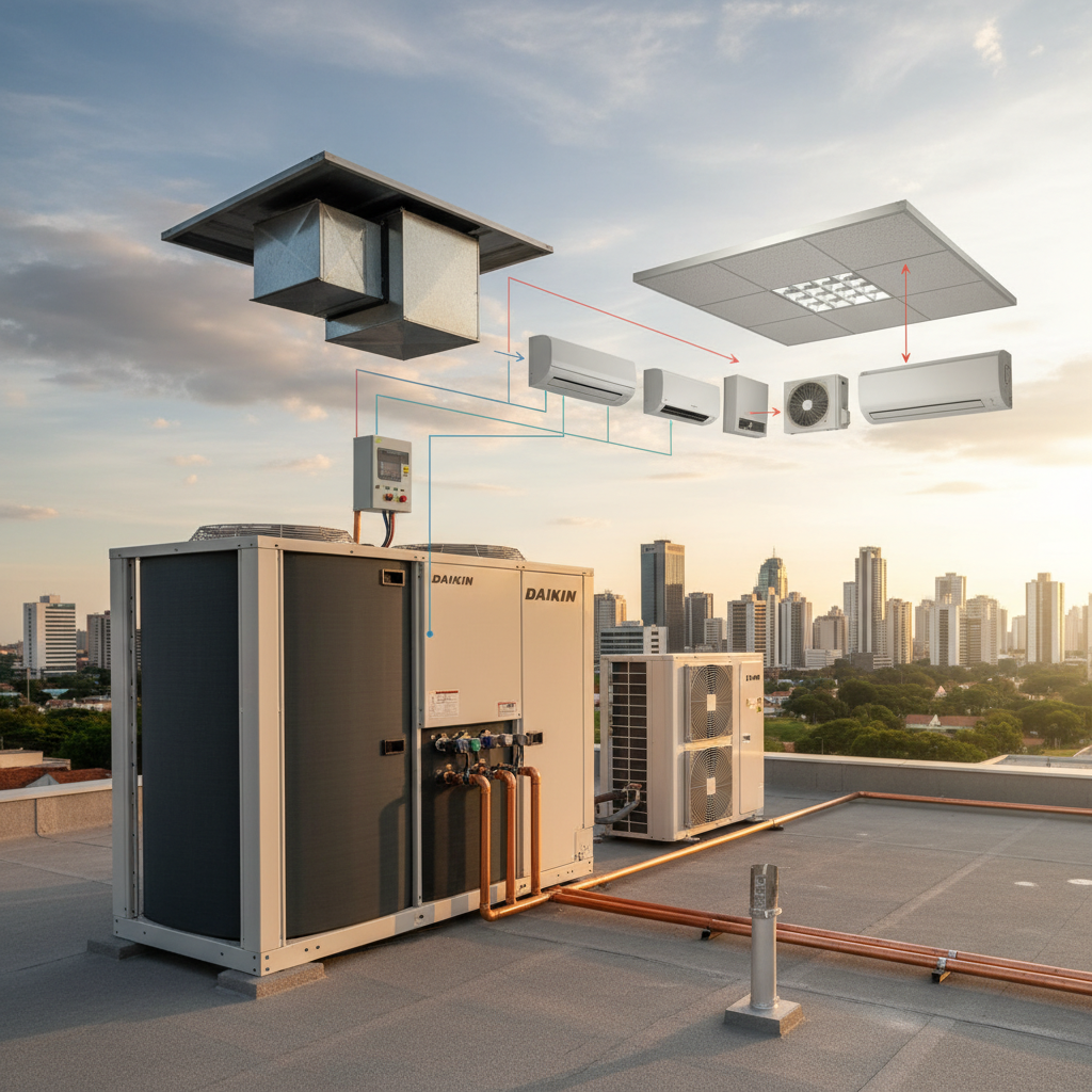 O Que é Sistema VRV Daikin e Como Funciona - Goiânia