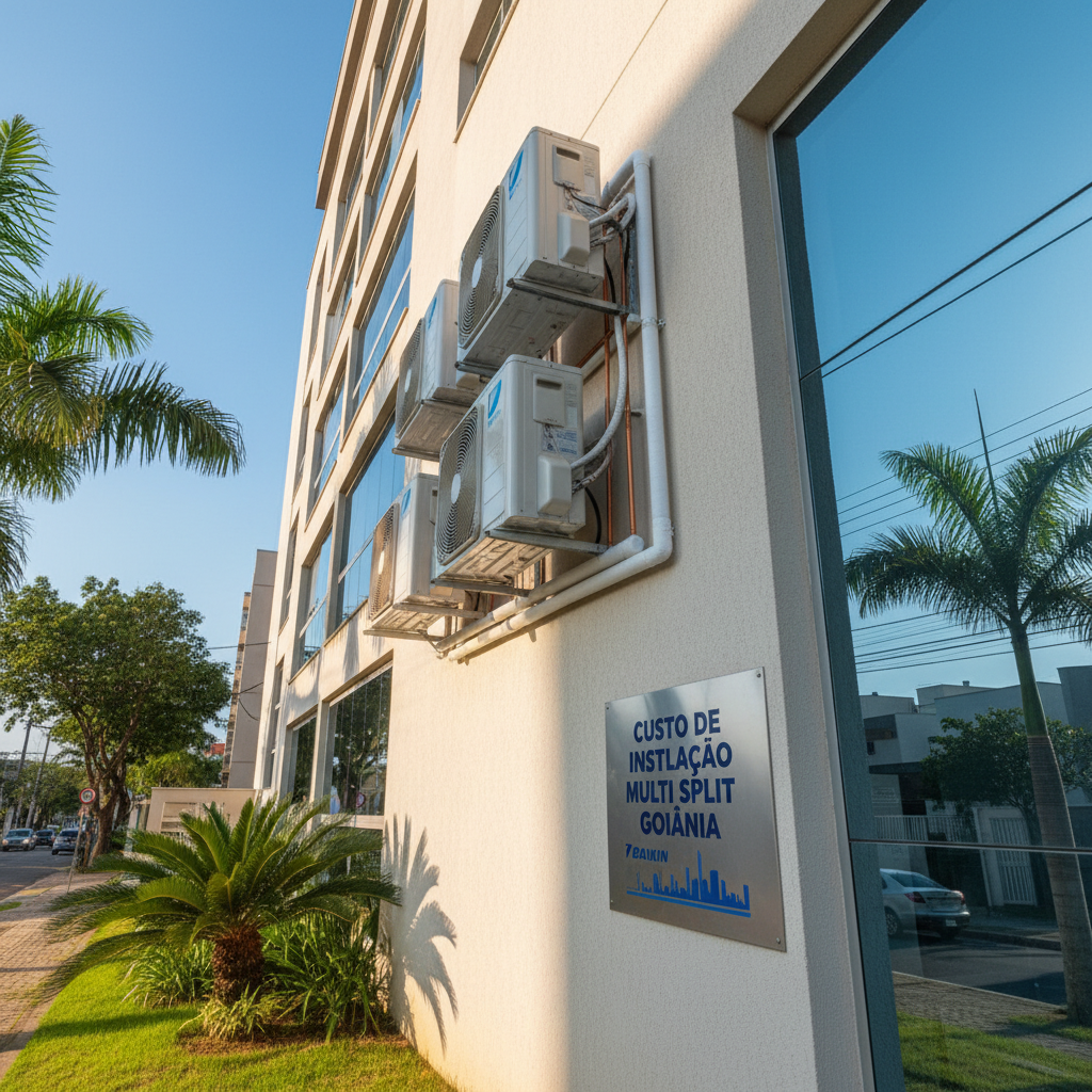 Qual Diferença Entre Ar Split e Multi Split Daikin Goiânia