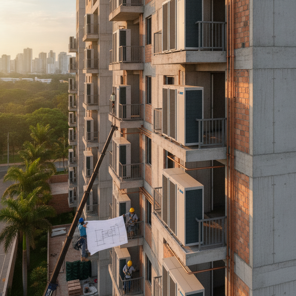 Sistema de Ar Condicionado Daikin Ideal para Condomínio em Goiânia
