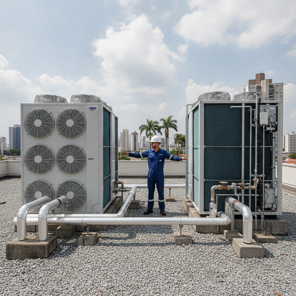 VRV e VRF Daikin: diferença, custo e instalação em Goiânia